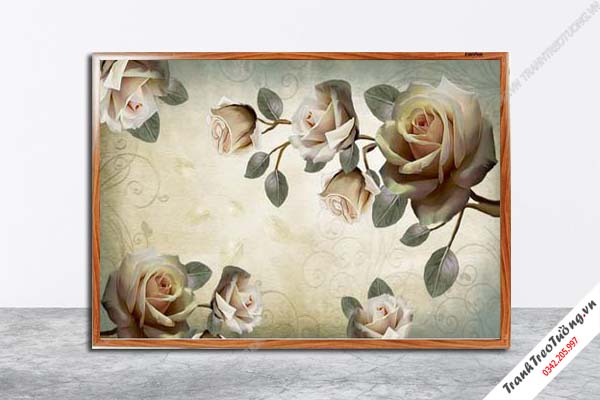 Tranh Hoa Nghệ Thuật giả sơn dầu M369