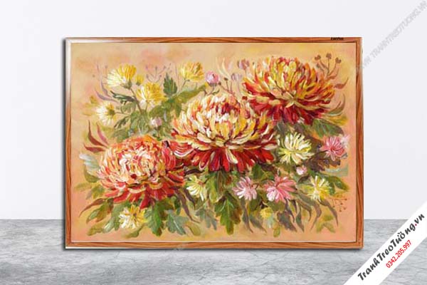Tranh Hoa Nghệ Thuật giả sơn dầu M370