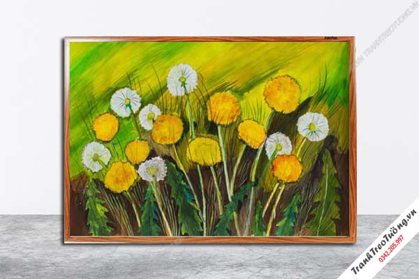 Tranh Hoa Nghệ Thuật giả sơn dầu M389