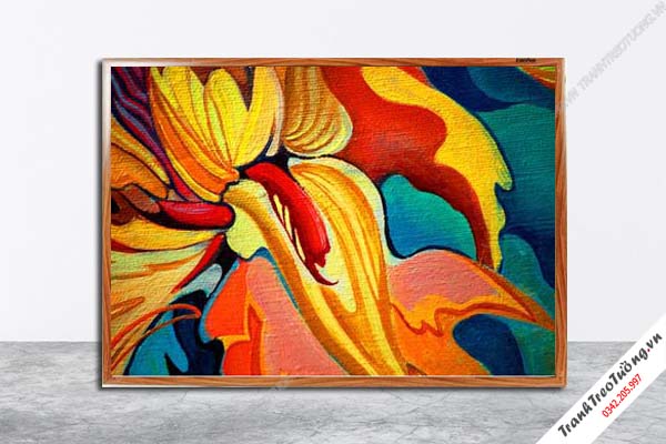 Tranh Hoa Nghệ Thuật giả sơn dầu M391