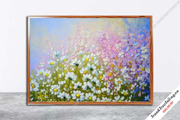 Tranh Hoa Nghệ Thuật giả sơn dầu M433