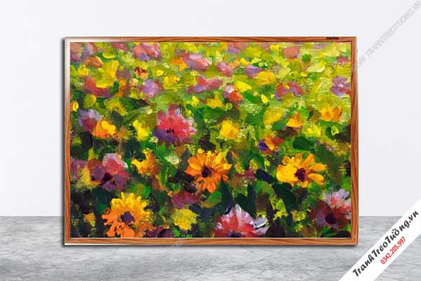 Tranh Hoa Nghệ Thuật giả sơn dầu M440