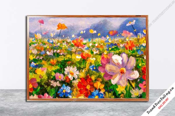 Tranh Hoa Nghệ Thuật giả sơn dầu M441