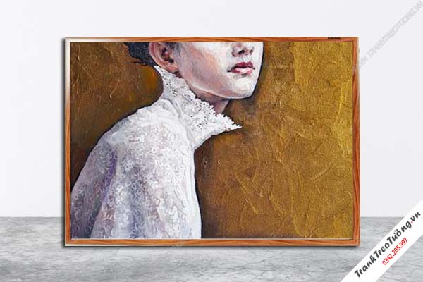 Tranh Hoa Nghệ Thuật giả sơn dầu M453