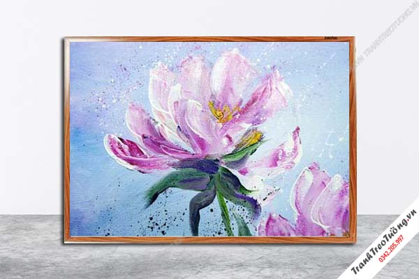Tranh Hoa Nghệ Thuật giả sơn dầu M456