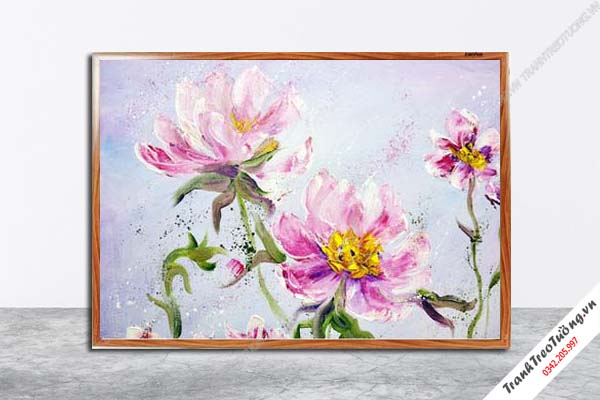 Tranh Hoa Nghệ Thuật giả sơn dầu M457
