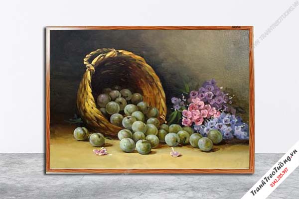 Tranh Hoa Nghệ Thuật giả sơn dầu M468