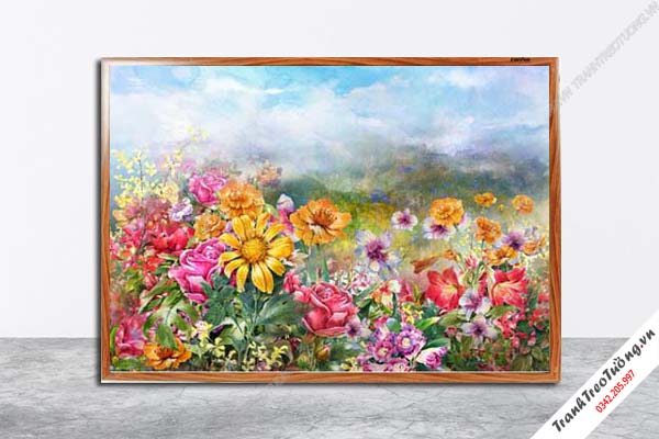 Tranh Hoa Nghệ Thuật giả sơn dầu M471