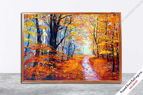 Tranh Hoa Nghệ Thuật giả sơn dầu M502