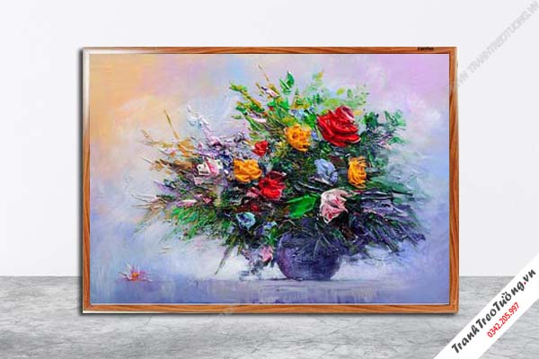 Tranh Hoa Nghệ Thuật giả sơn dầu M511
