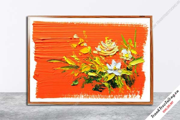 Tranh Hoa Nghệ Thuật giả sơn dầu M512