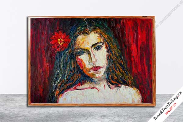 Tranh Hoa Nghệ Thuật giả sơn dầu M579