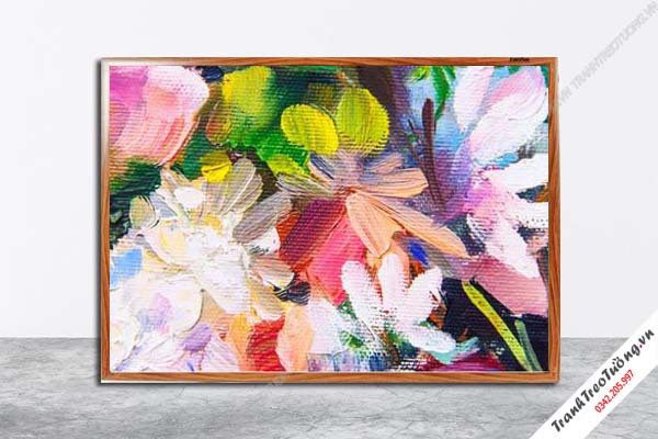 Tranh Hoa Nghệ Thuật giả sơn dầu M580
