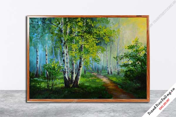 Tranh Hoa Nghệ Thuật giả sơn dầu M590