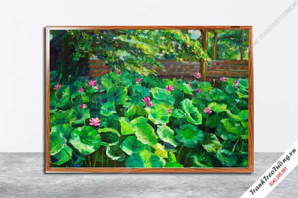 Tranh Hoa Nghệ Thuật giả sơn dầu M621