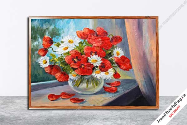 Tranh Hoa Nghệ Thuật giả sơn dầu M626