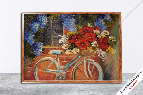 Tranh Hoa Nghệ Thuật giả sơn dầu M628