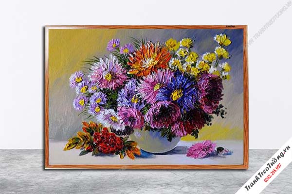 Tranh Hoa Nghệ Thuật giả sơn dầu M632