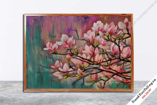Tranh Hoa Nghệ Thuật giả sơn dầu M645