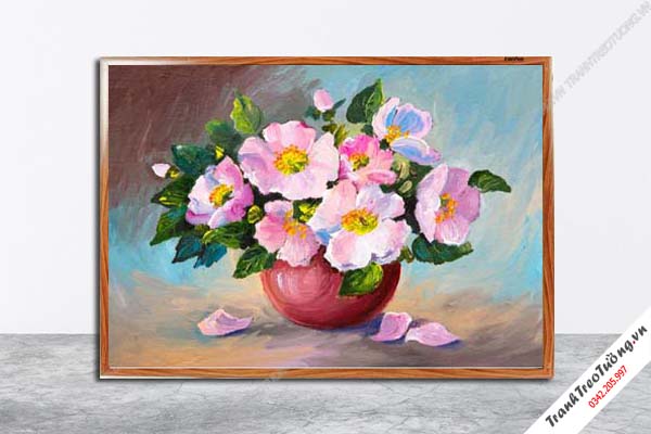 Tranh Hoa Nghệ Thuật giả sơn dầu M648
