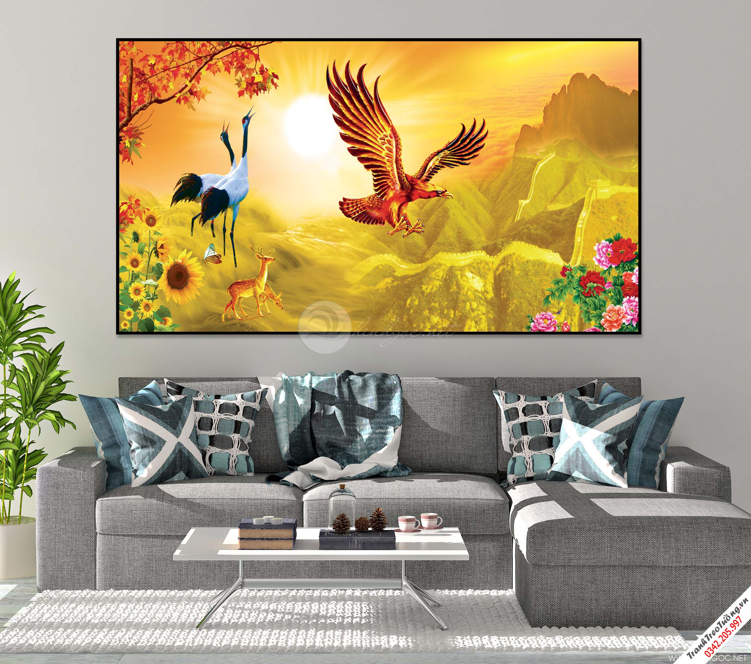 Hạc và đại bàng - STTV7-38