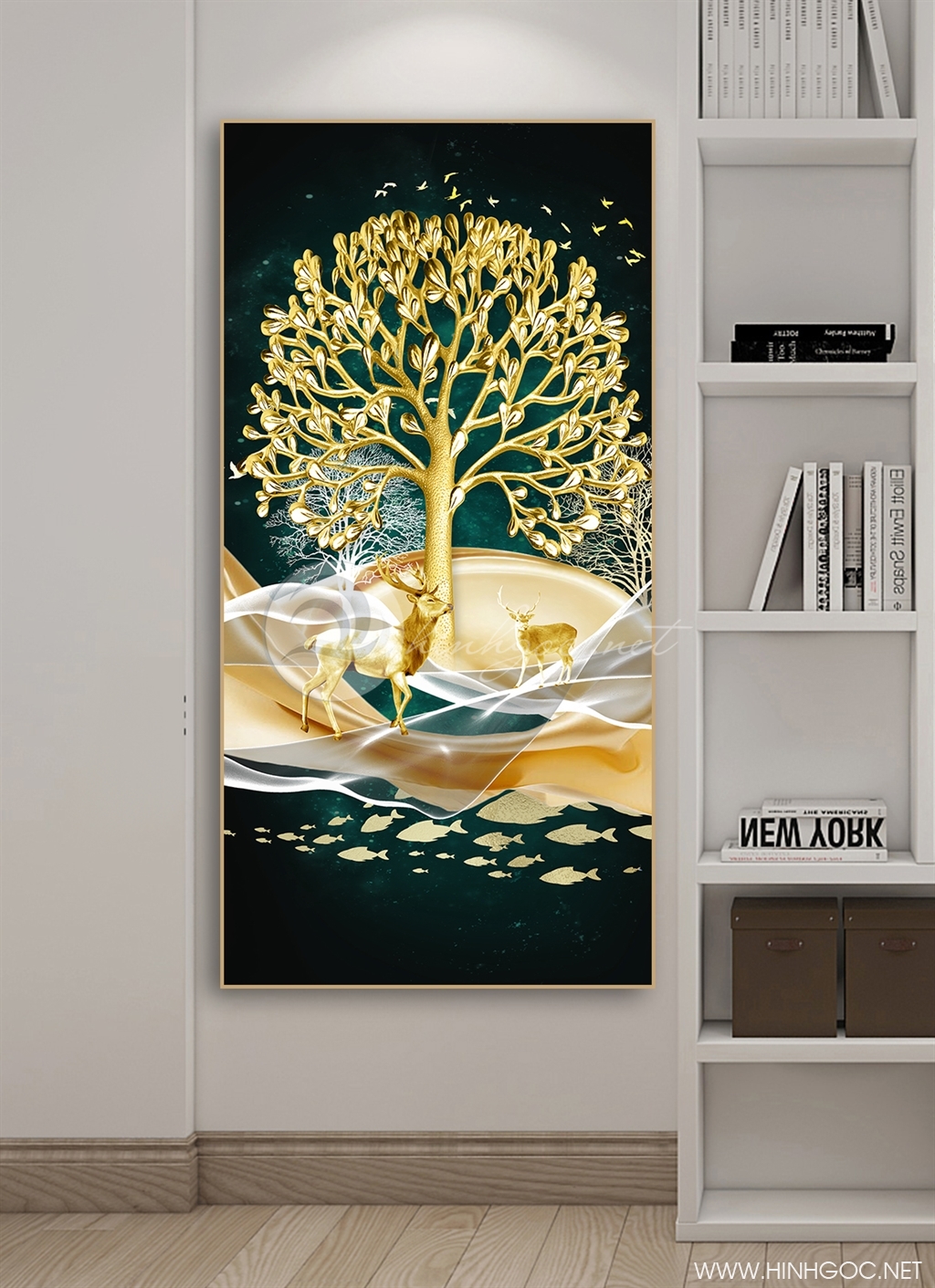 Rừng cây vào đêm - DEN40