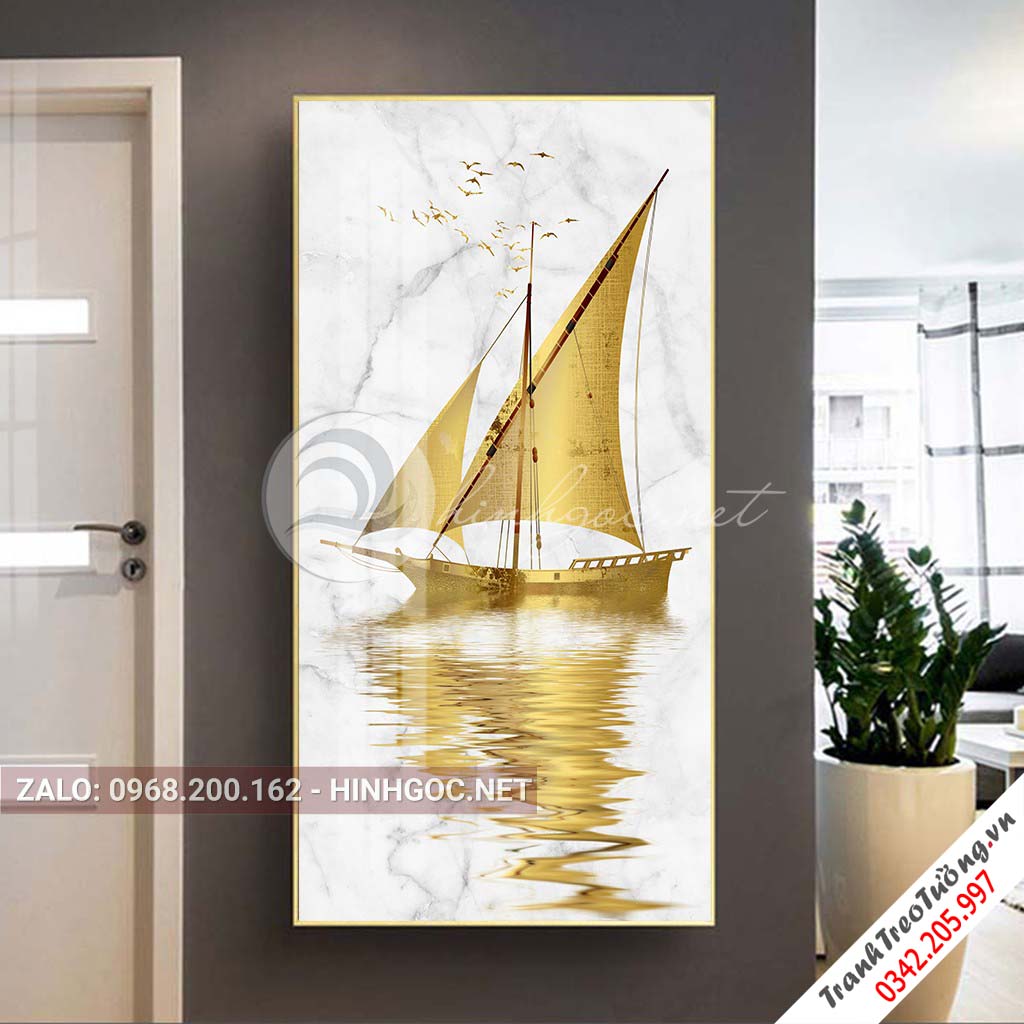 Tranh treo tường, tranh thuận buồm xuôi gió-PLT-S-1466