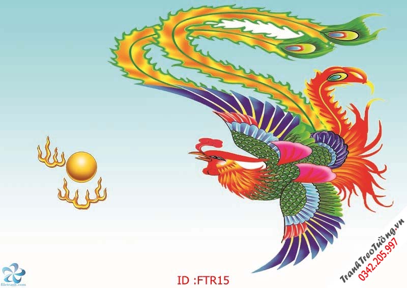 Tranh Đại Bàng Rồng Hổ đẹp M19