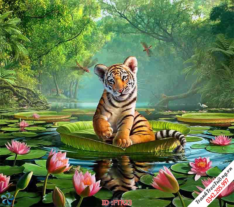 Tranh Đại Bàng Hổ Rồng phong thủy M27