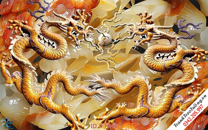 Tranh Đại Bàng Hổ Rồng giá rẻ M47