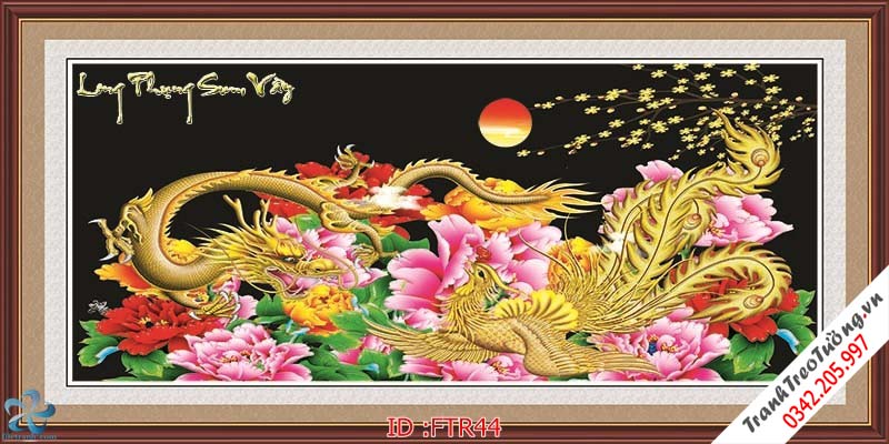 Tranh Đại Bàng Rồng Hổ hiện đại M48