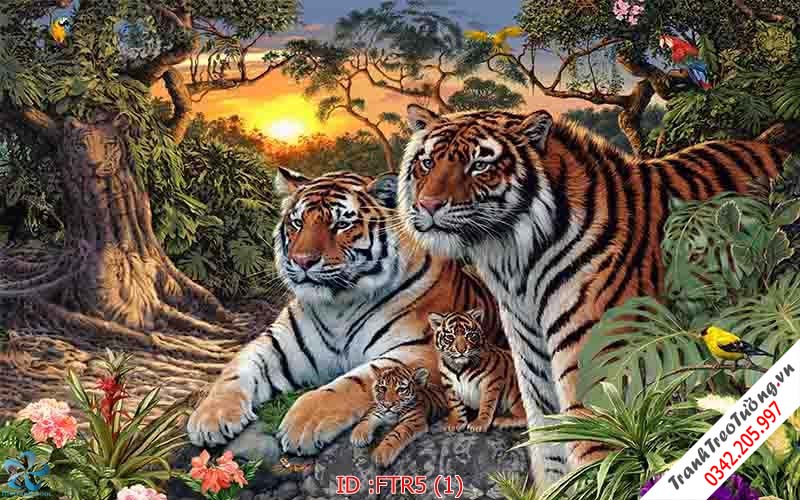 Tranh Đại Bàng Hổ Rồng giá rẻ M9