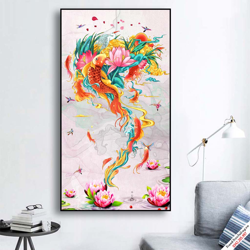 Tranh Đại Bàng Rồng Hổ đẹp M96