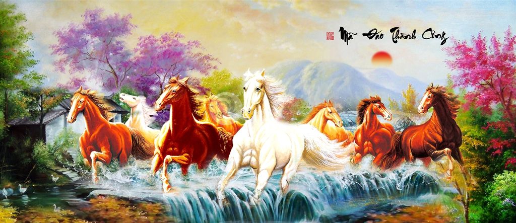 Tranh mã đáo thành công - MDTC22