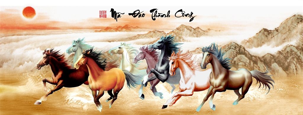 Tranh mã đáo thành công - MDTC31