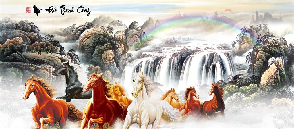Tranh mã đáo thành công - MDTC34