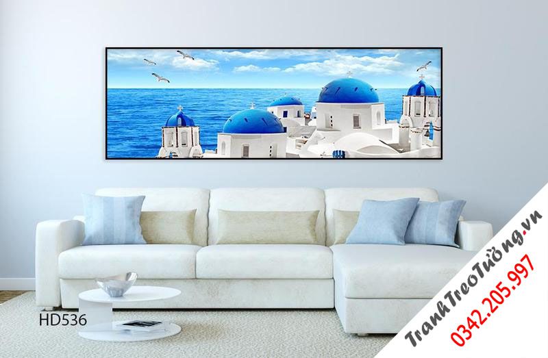 Tranh Đảo Thiên Đường Santorini