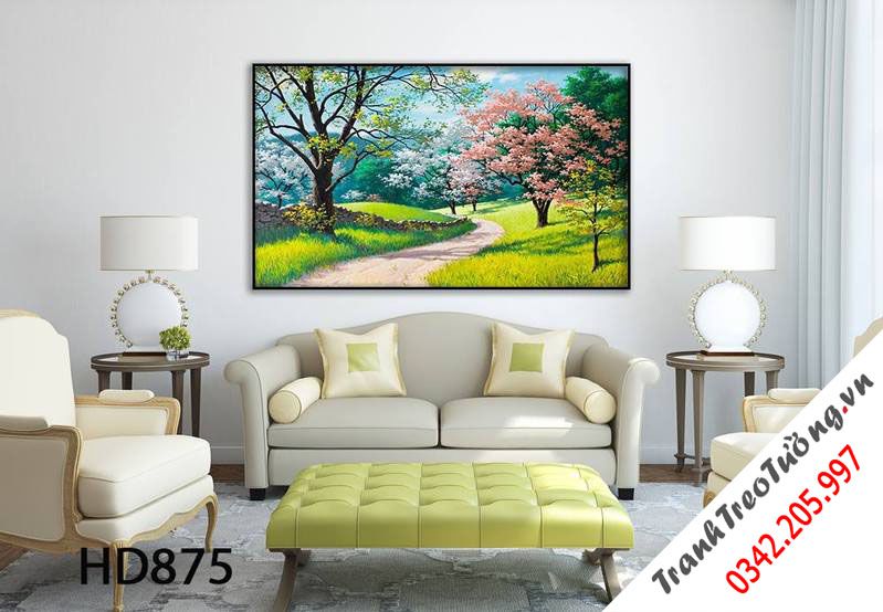 Tranh Lối Vào Khu Rừng