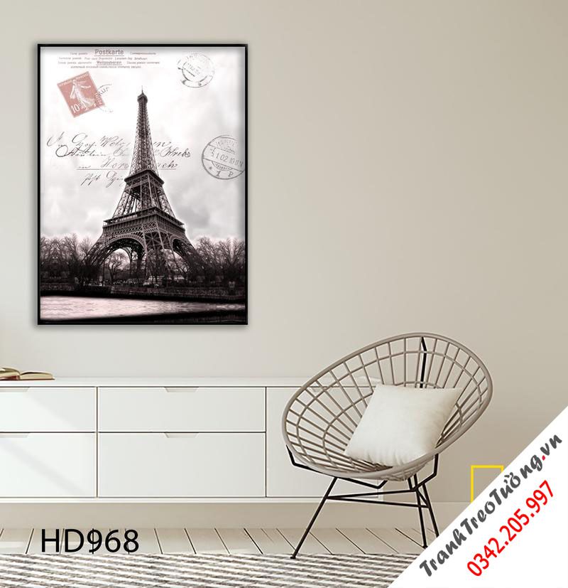 Tranh Tháp Eiffel