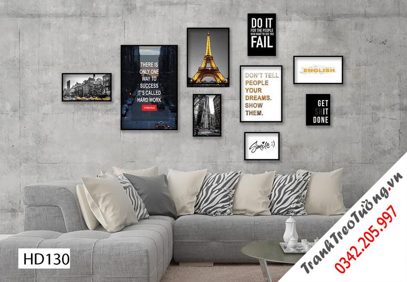 Bộ 9 Tranh Thành Phố Paris Và Quotes