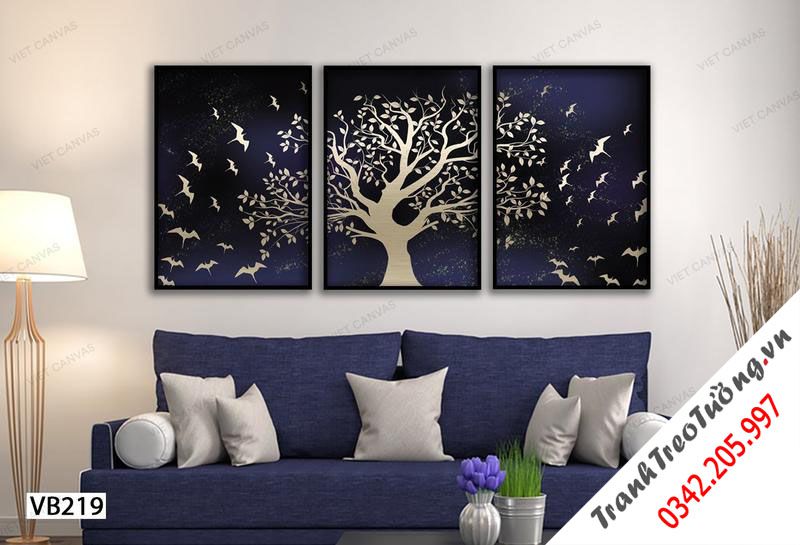 Bộ 3 Tranh Sức Sống Của Cây