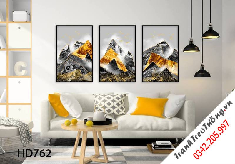 Bộ 3 Tranh Núi Rừng Hiểm Trở