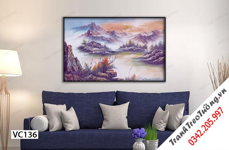 Tranh Sông Núi Hùng Vĩ