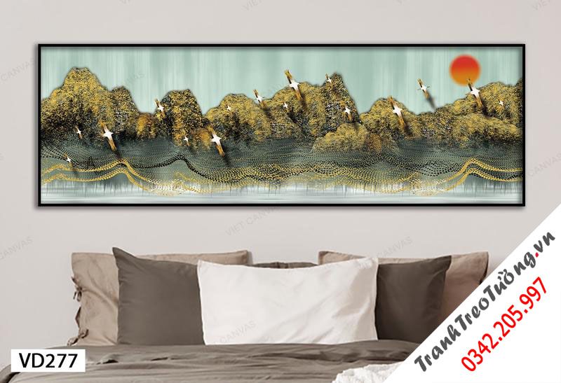 Tranh Đồi Núi Hiểm Trở