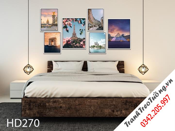 Bộ 6 Tranh Paris Hiện Đại