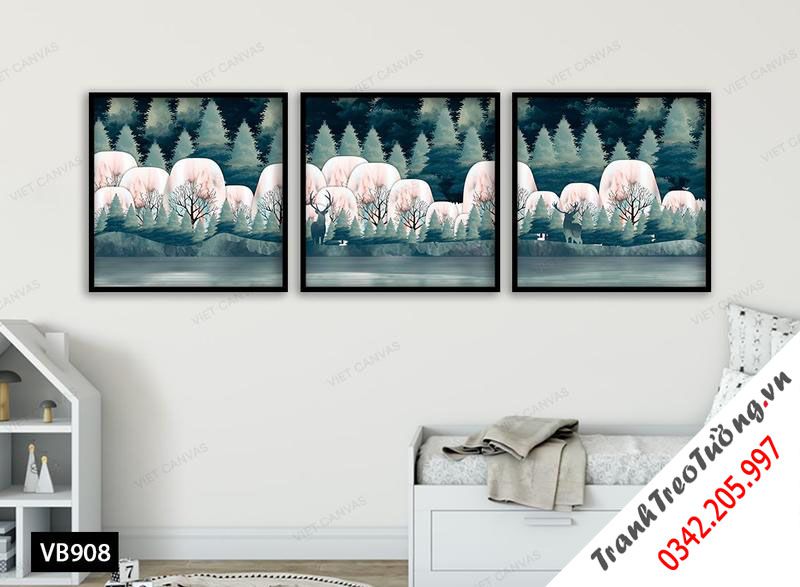 Bộ 3 Tranh Khu Rừng Kì Bí