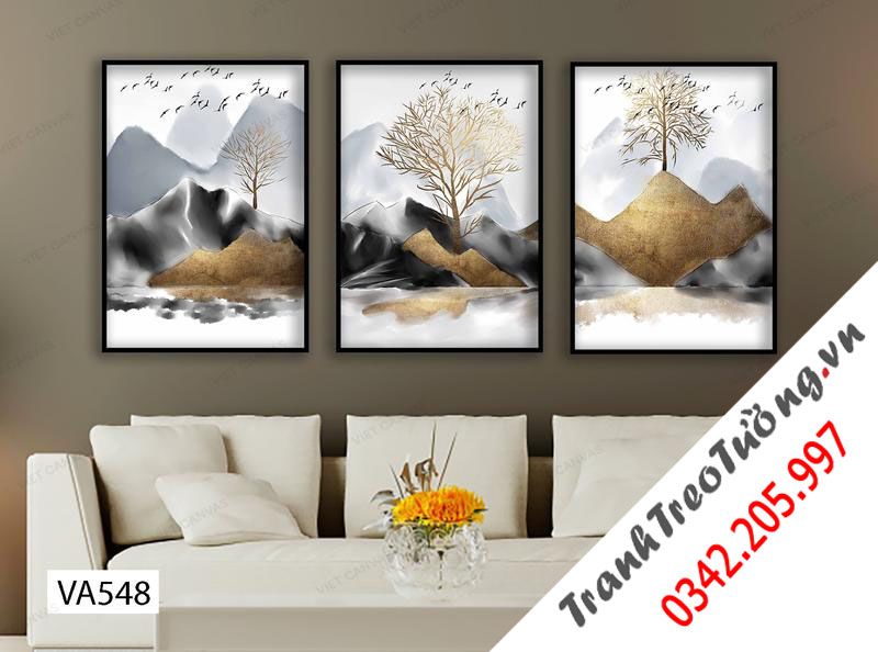 Bộ 3 Tranh Khung Cảnh Hoang Vu