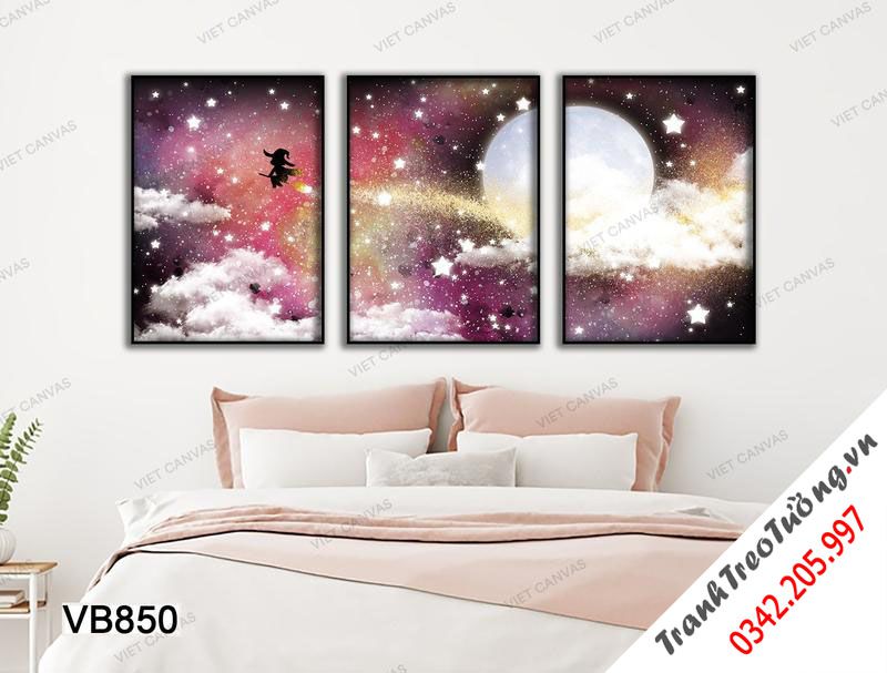Bộ 3 Tranh Tinh Túy Của Màn Đêm