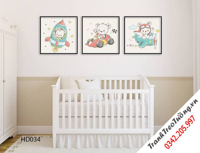 Bộ 3 Tranh Ước Mơ Của Gấu
