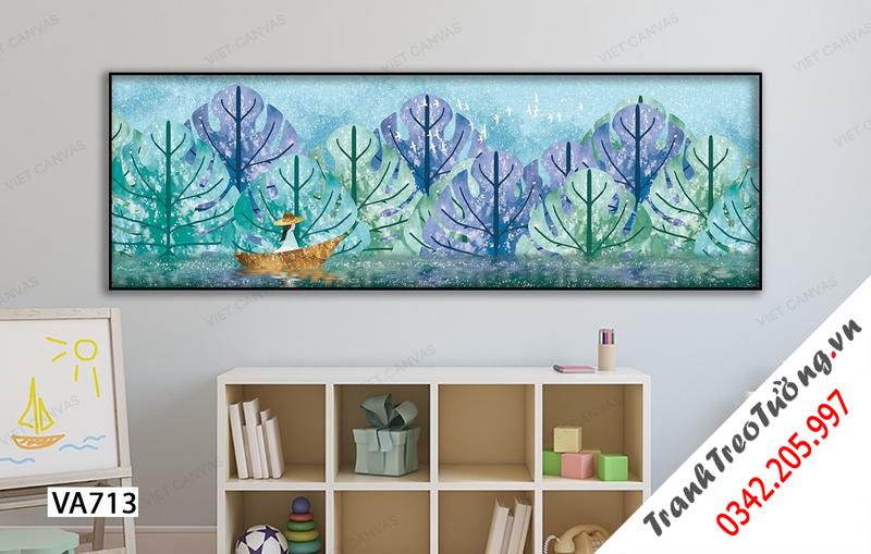 Tranh Chuyến Du Ngoạn Trên Dòng Sông